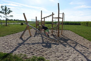 Spielplatz an der Rilkestraße mit Testkinder