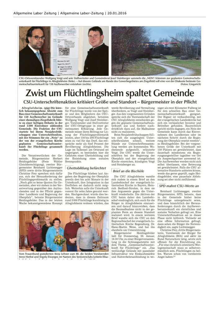 Artikel DP_Gemeinschaftsunterkunft_21.01.2016